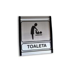 panou aluminiu mama si copilul - AL0111