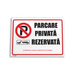 indicator parcare rezervata <span class=