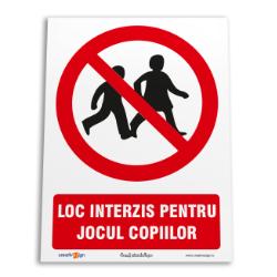 loc interzis pentru jocul copiilor - I0119