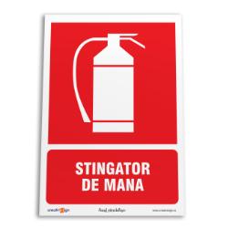 indicator stingator de mana <span class=